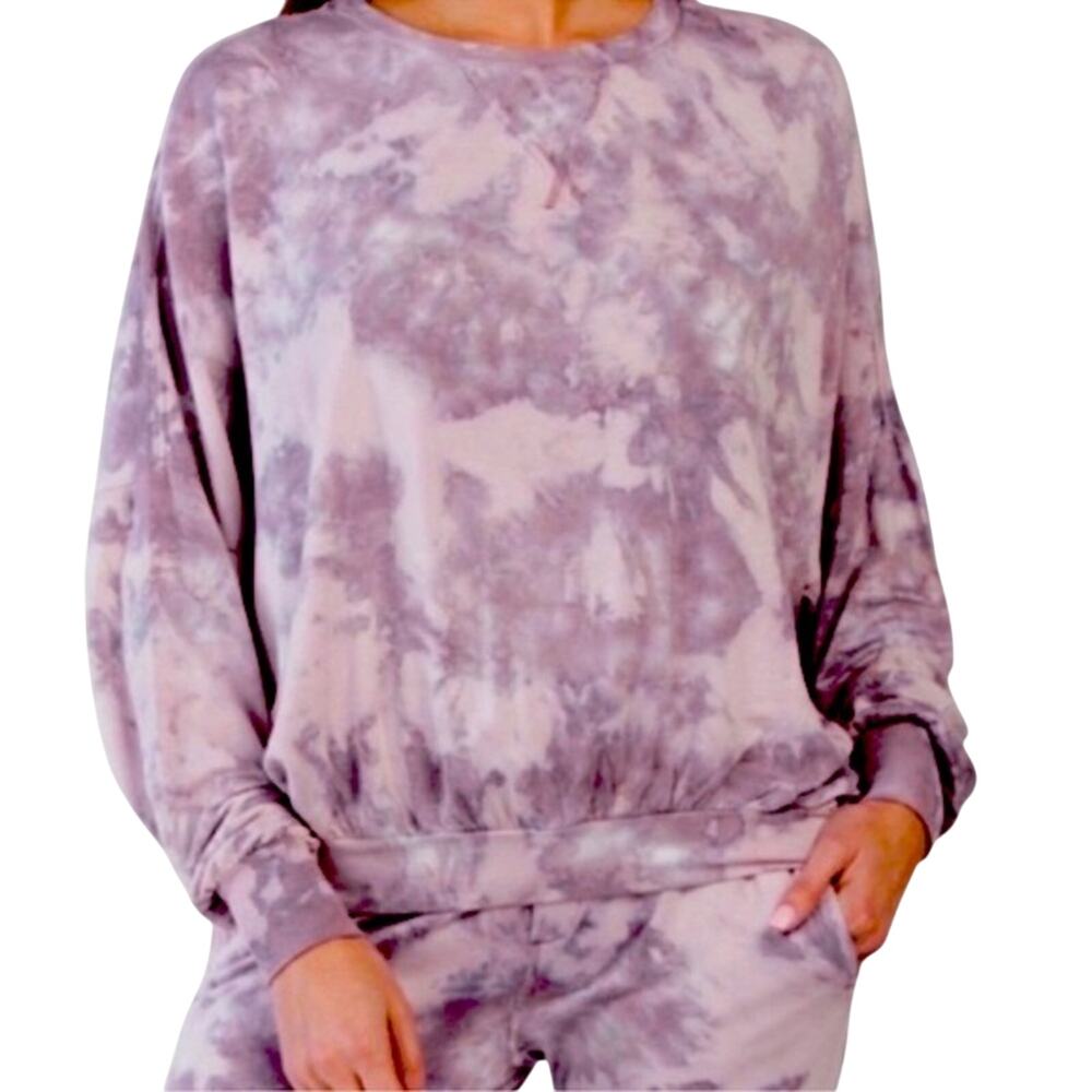 NWT Young Fabulous & Broke Juliette Tie Dye Oversized Sweatshirt Medium